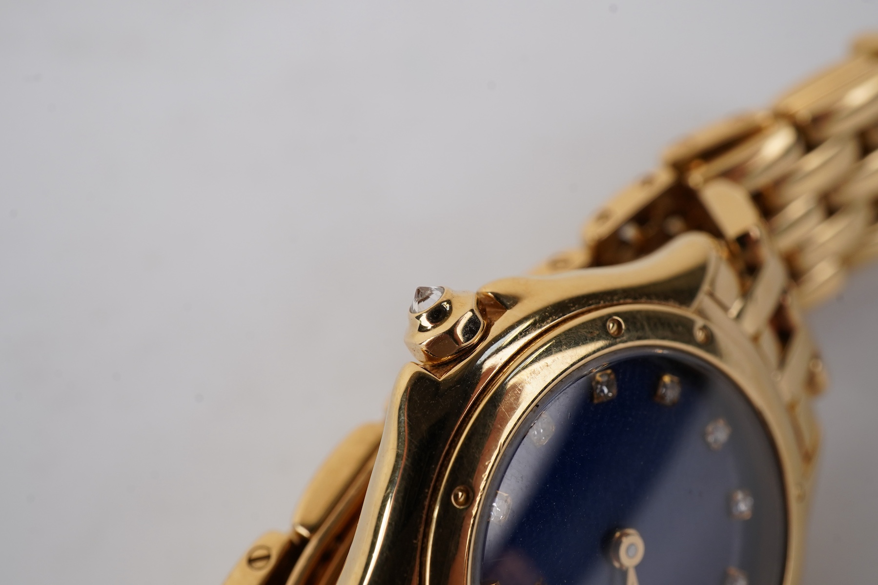 Cartier, a lady's 18ct gold and diamond 'Panthère Cougar' wristwatch, ref. 887906